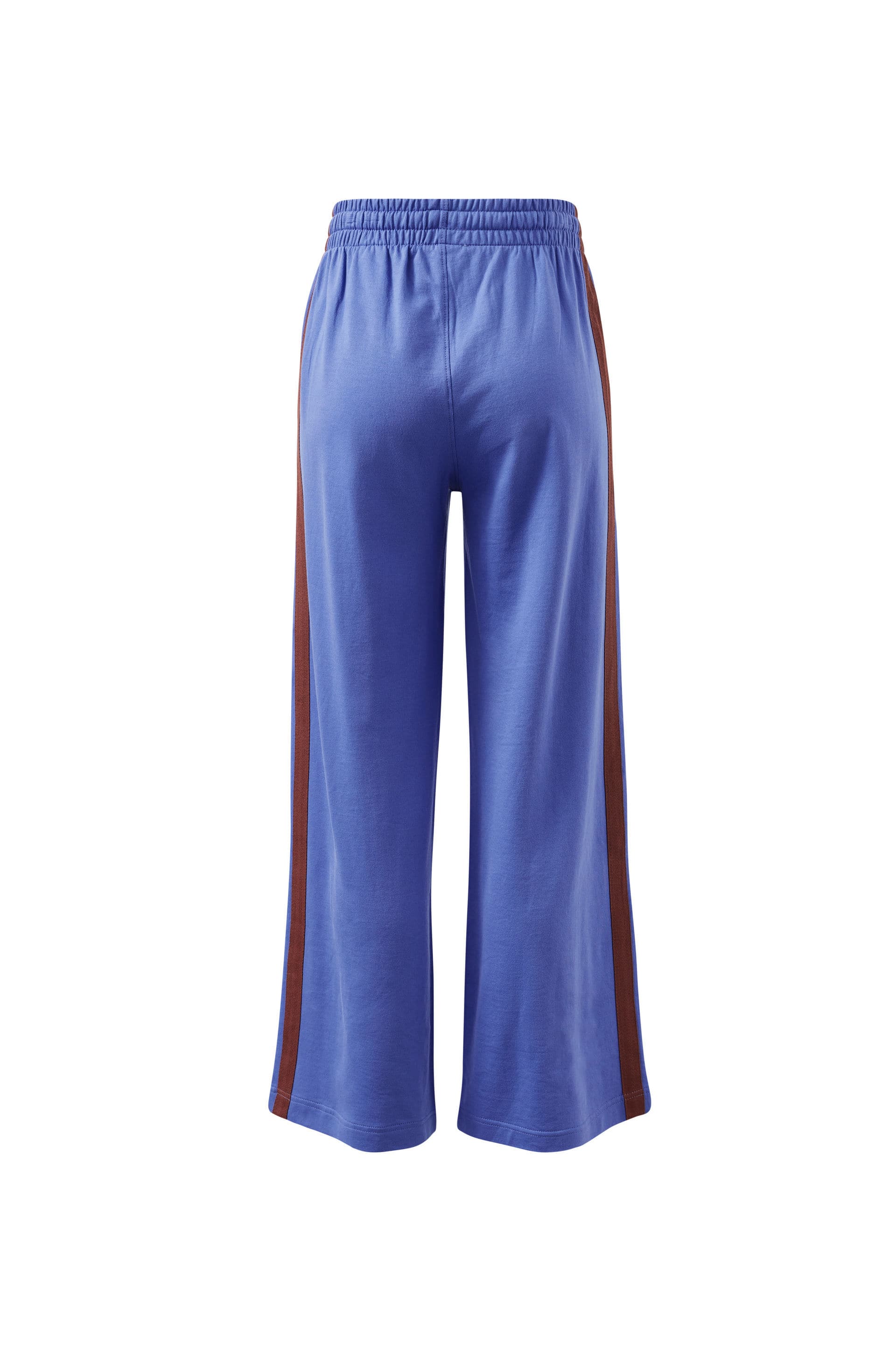 Ceres Life Pants - Casual Gigi Wide Leg Terry Trackpant - Vintage Blue