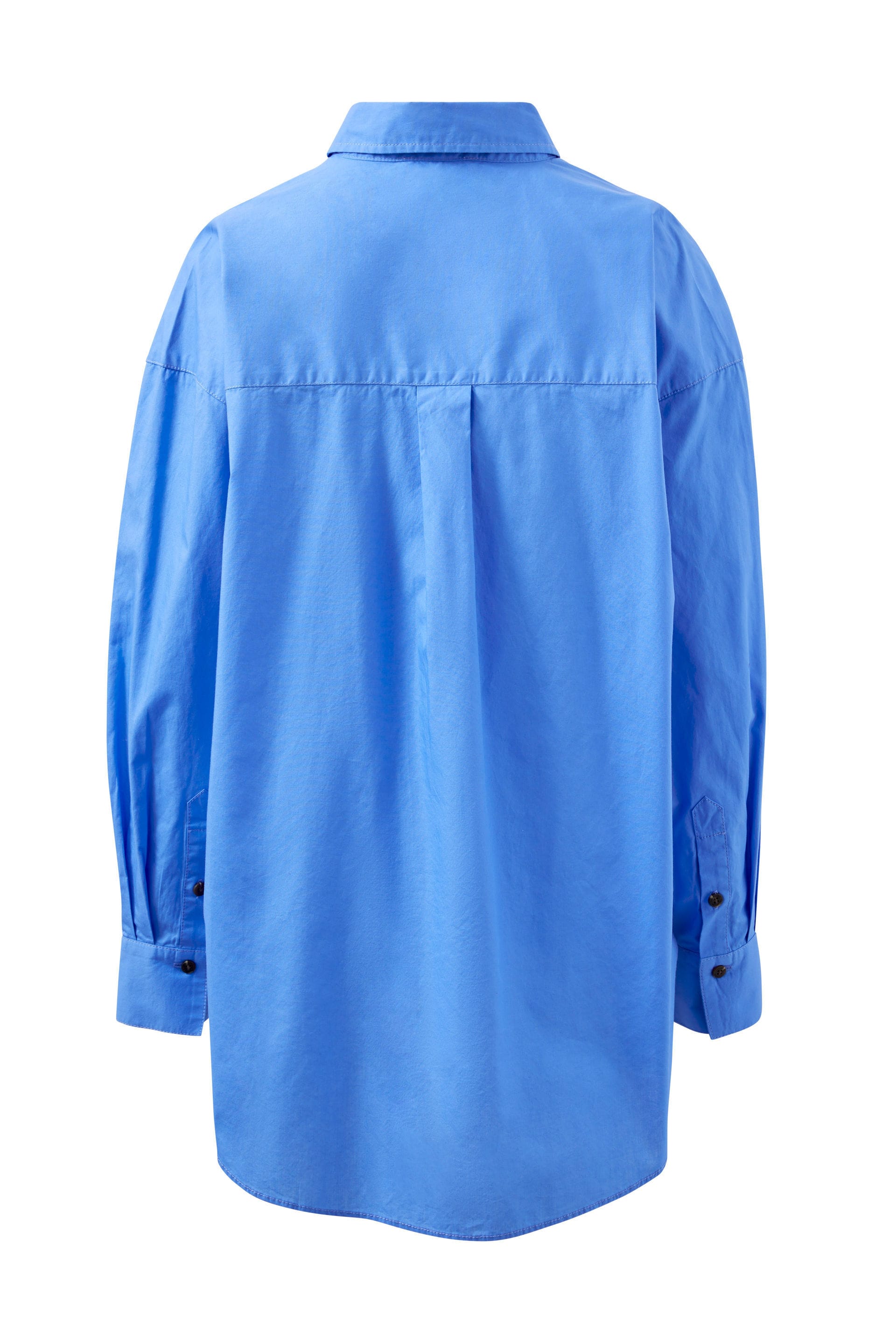 Ceres Life Shirts - Tailored Peta Oversized Shirt - Amalfi Blue