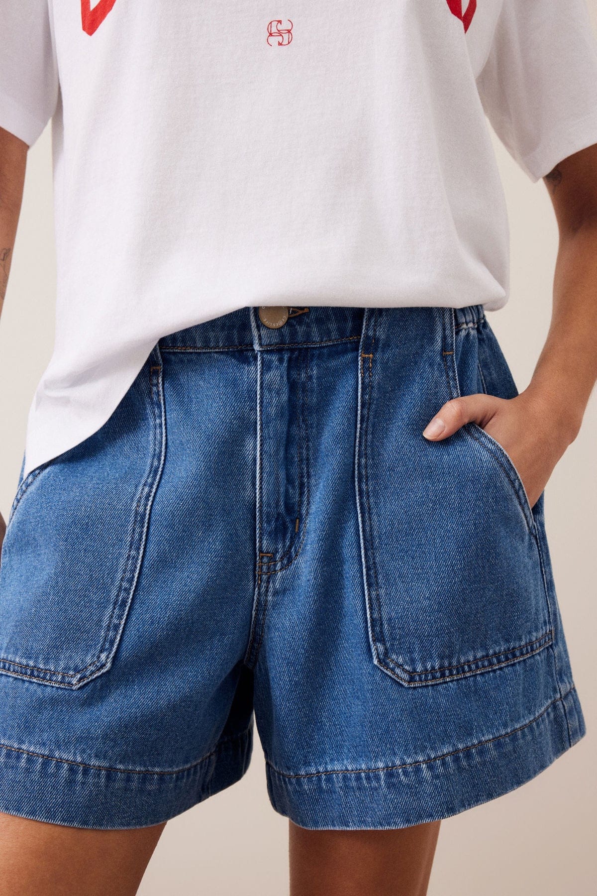 Ceres Life Shorts - Denim Weekender Short - Fresh Indigo