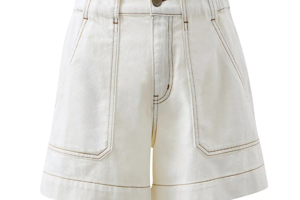 Ceres Life Shorts Weekender Short - Ecru