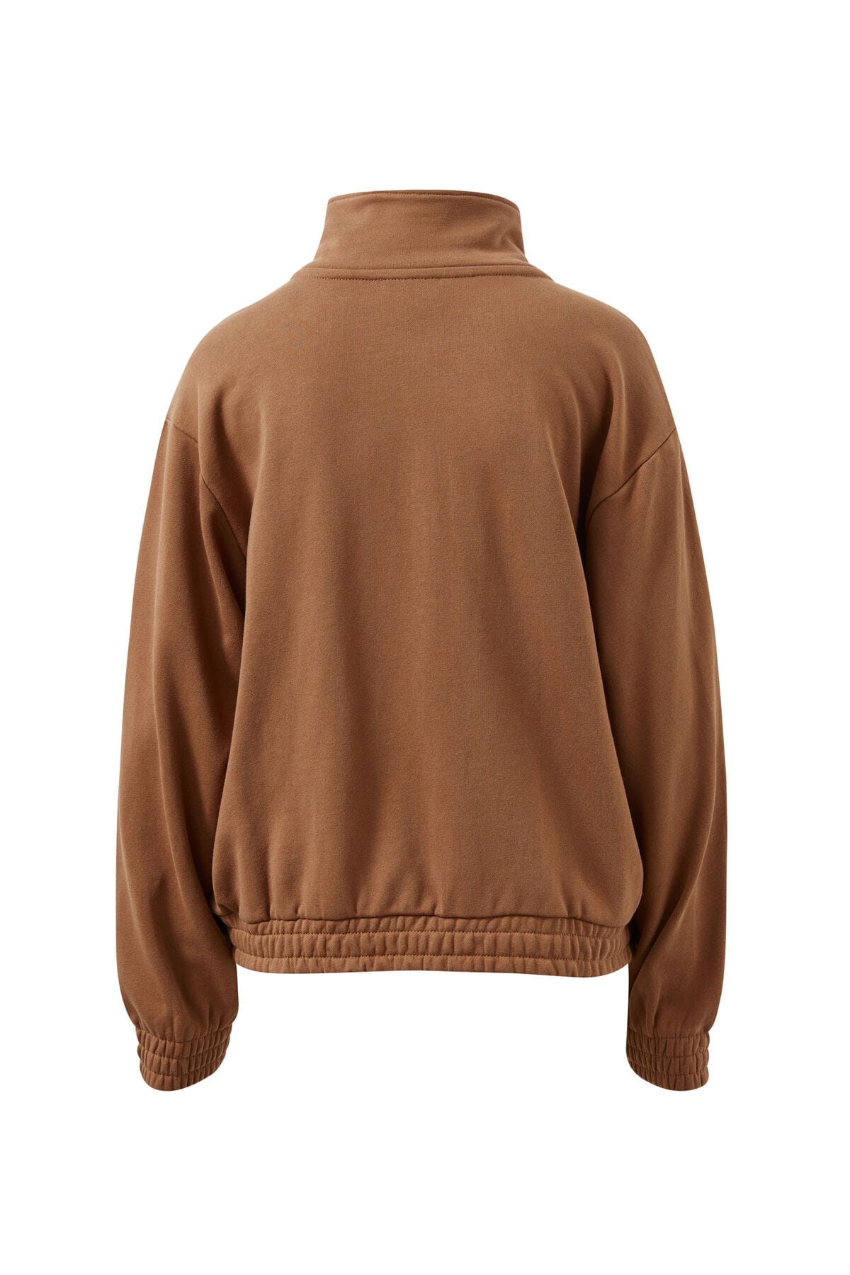 Ceres Life Sweaters Freya Zip Thru Sweat - Toffee