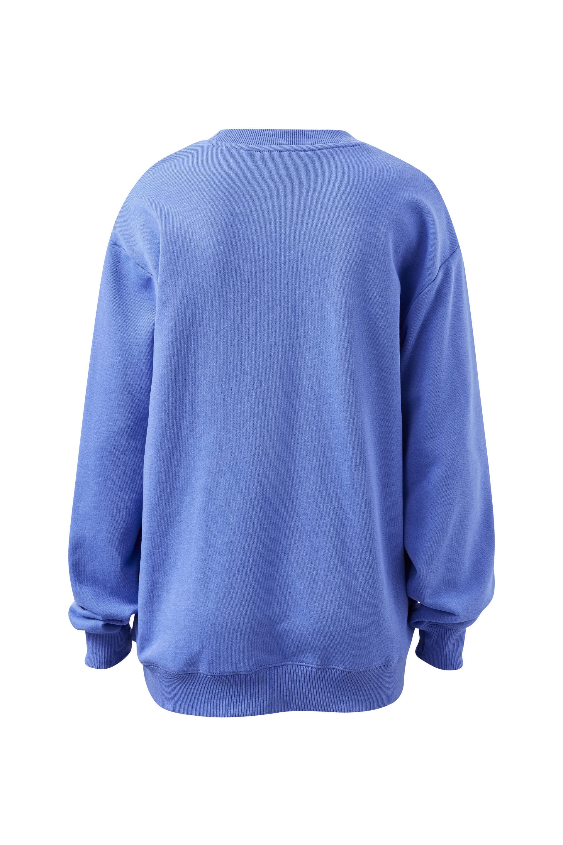 Ceres Life Sweaters Isla Oversized Slouchy Crew - Vintage Blue/Pink Clay