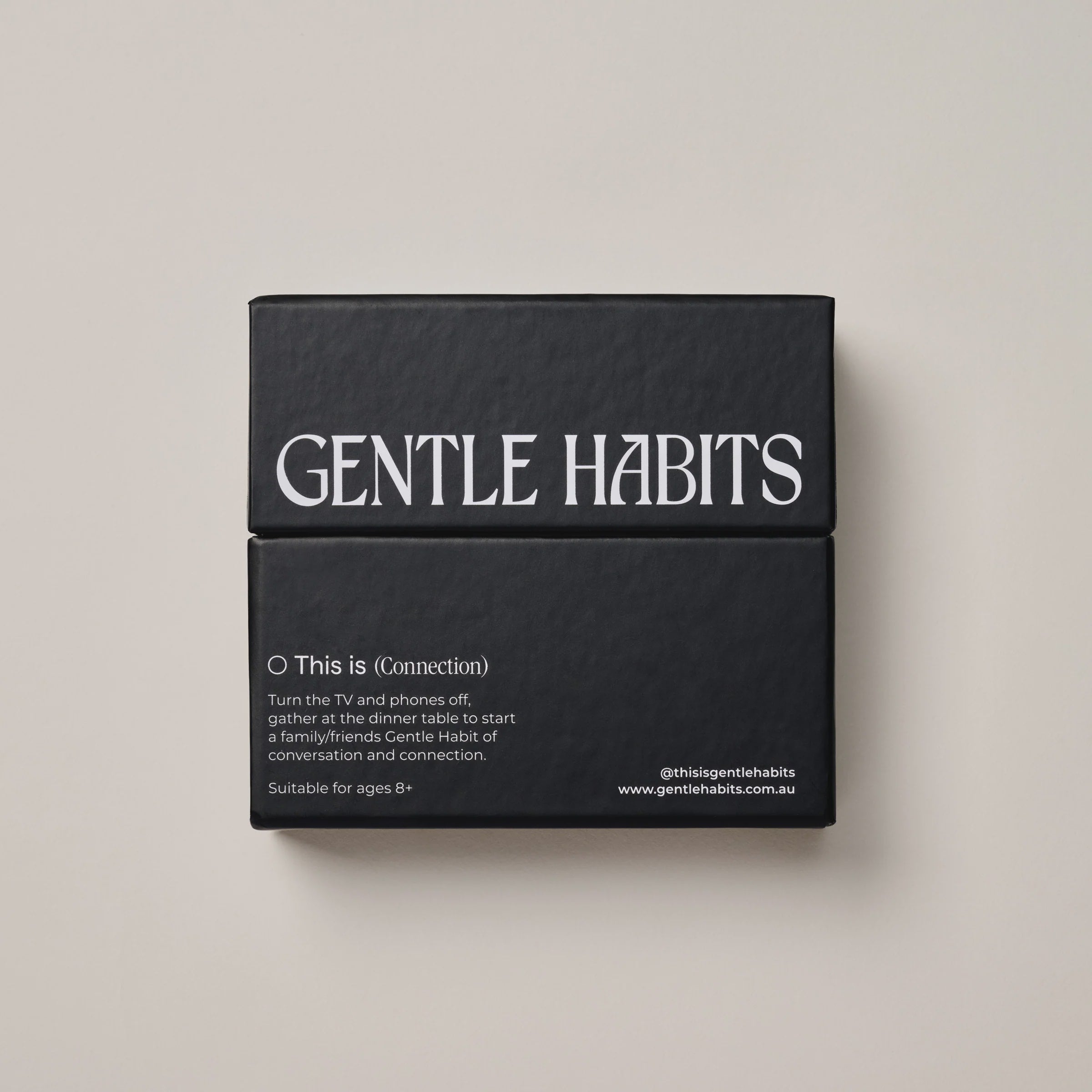 Gentle Habits | Connection Cards