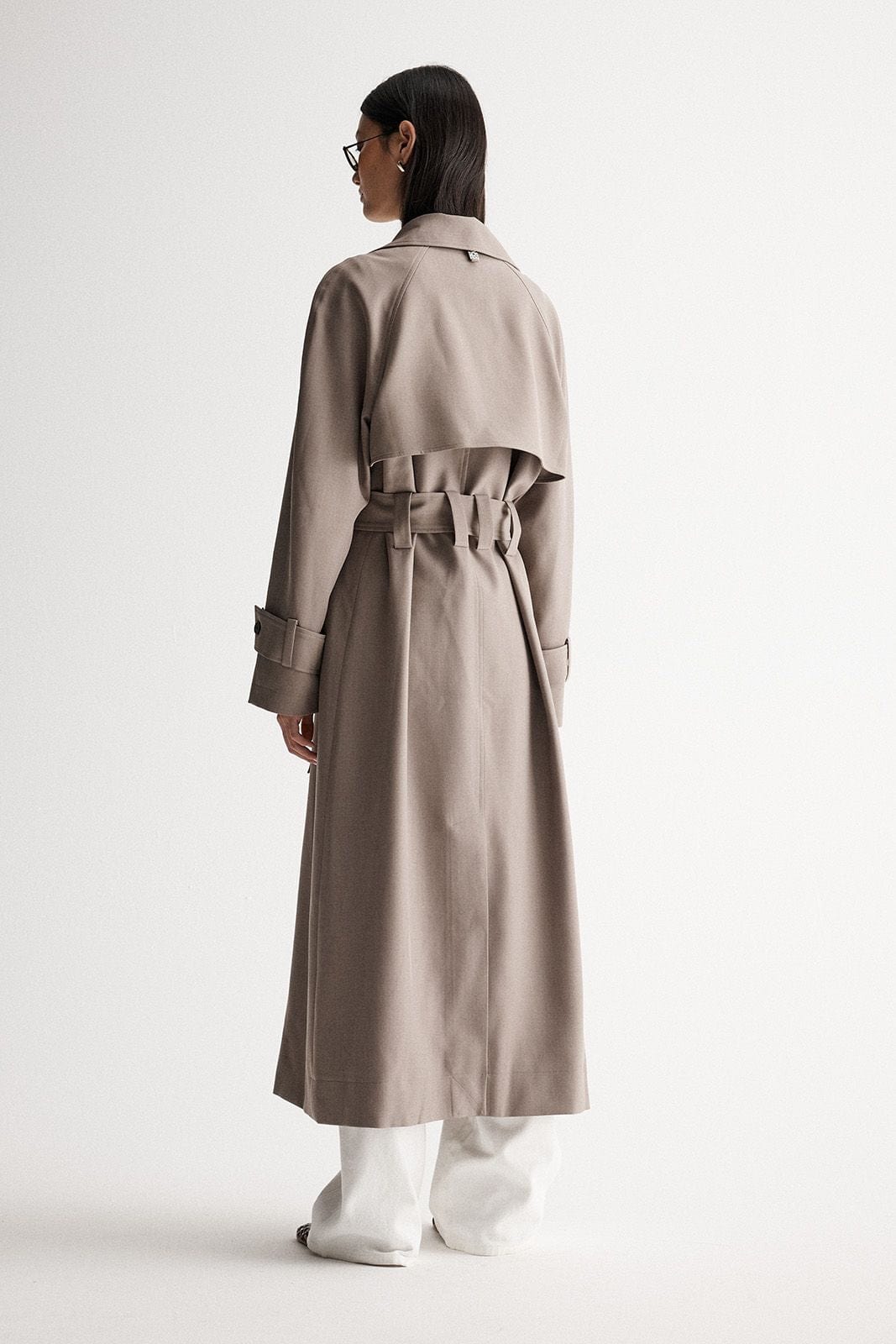 Elka Collective Coats - Trench Elka Collective | Marie Trench Coat - Granite