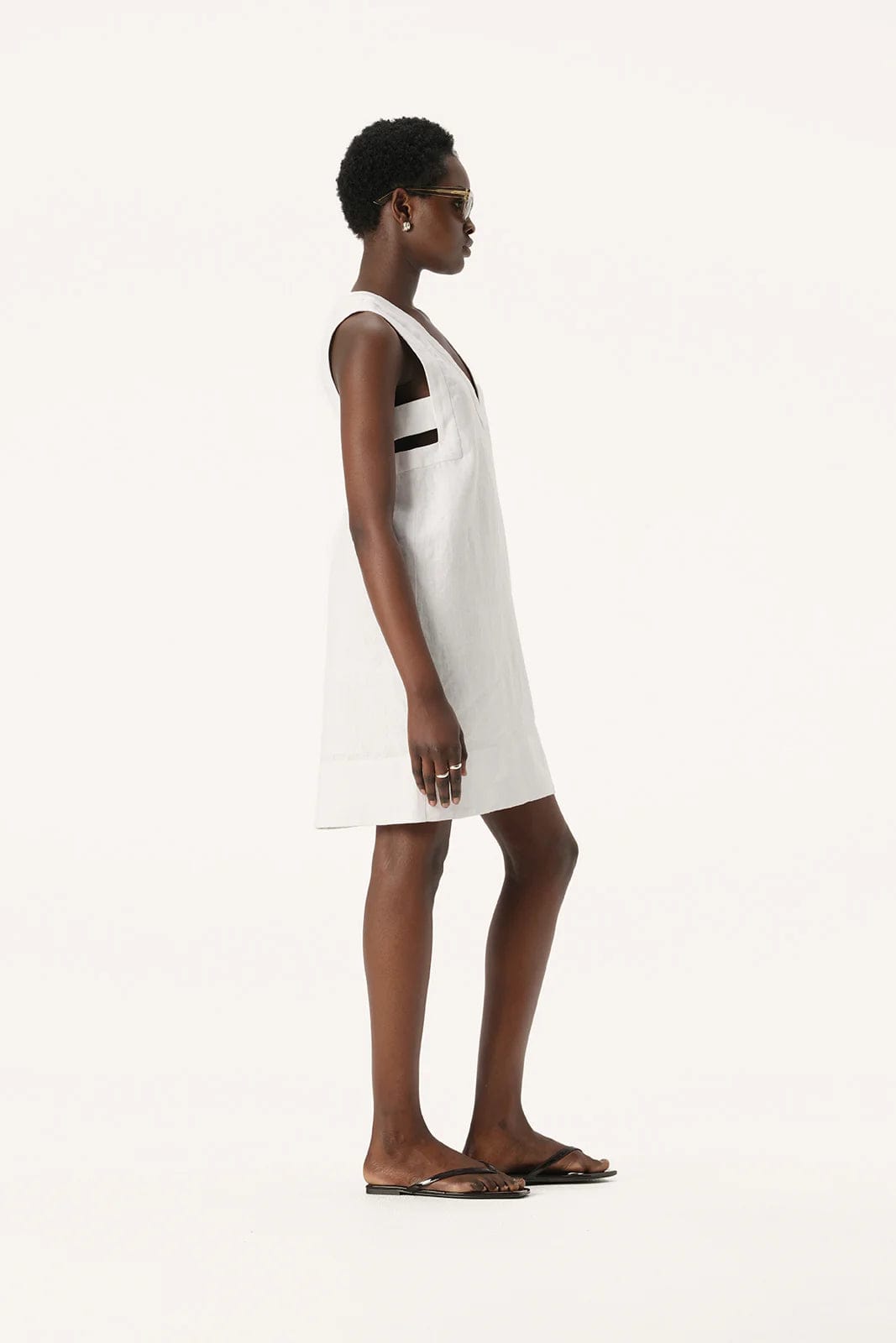 Elka Collective Dresses - Casual Elka Collective | Eze Dress - White