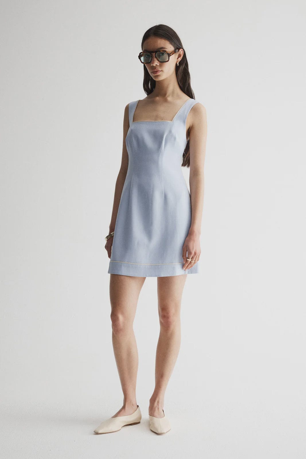 Elka Collective Dresses - Casual Elka Collective | Luccia Dress - Cornflower Blue