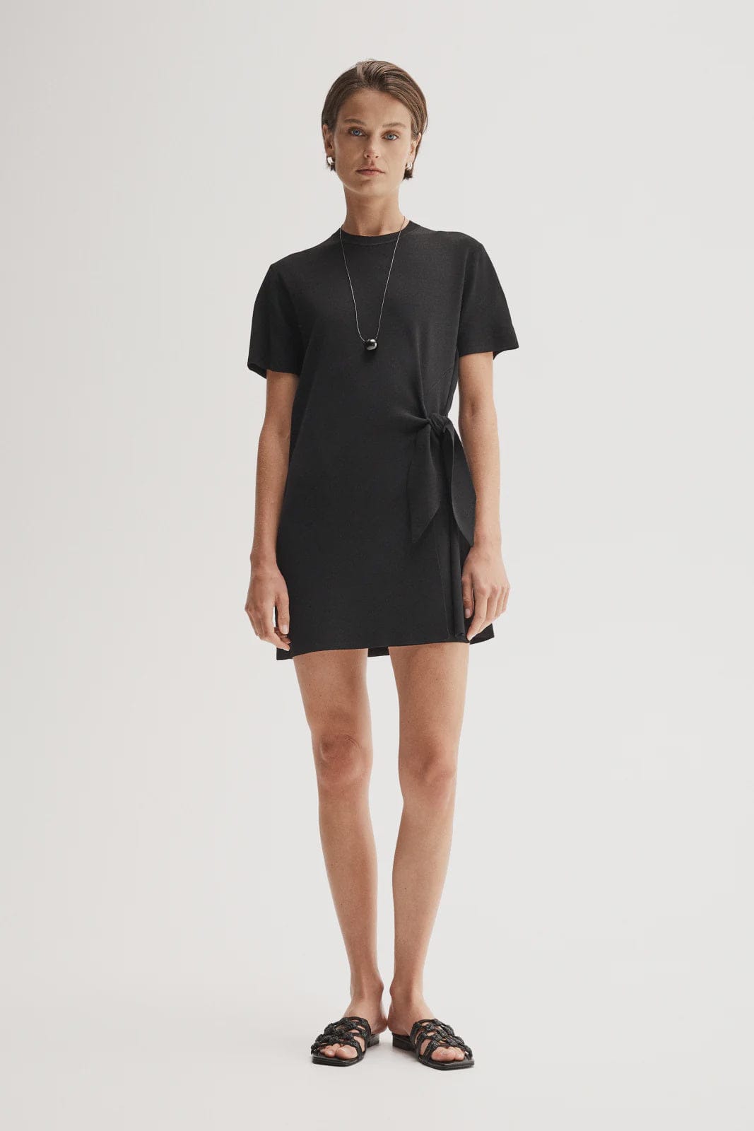 Elka Collective Dresses - Casual Romeo Mini Dress - Black