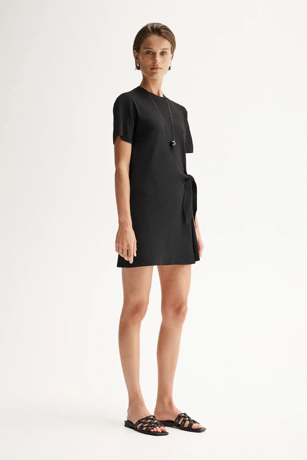 Elka Collective Dresses - Casual Romeo Mini Dress - Black