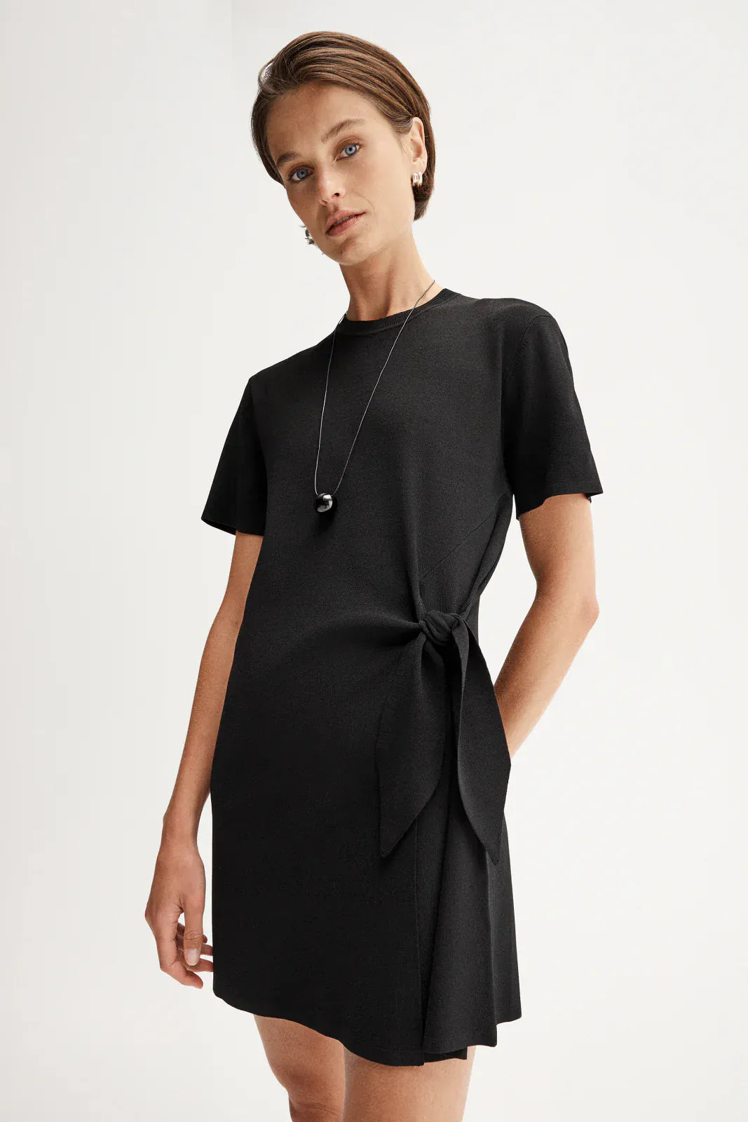Elka Collective Dresses - Casual Romeo Mini Dress - Black