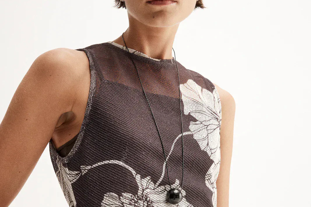 Elka Collective Dresses - Event Lilian Maxi Dress - Chocolate Floral Print