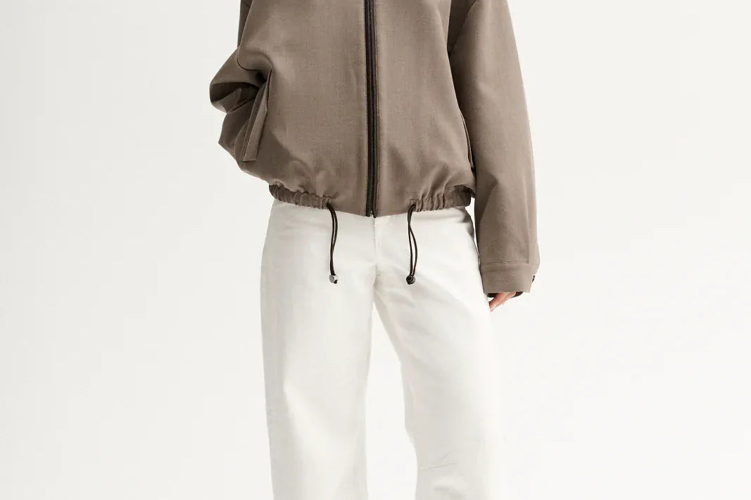 Elka Collective Jackets Dora Bomber Jacket - Taupe