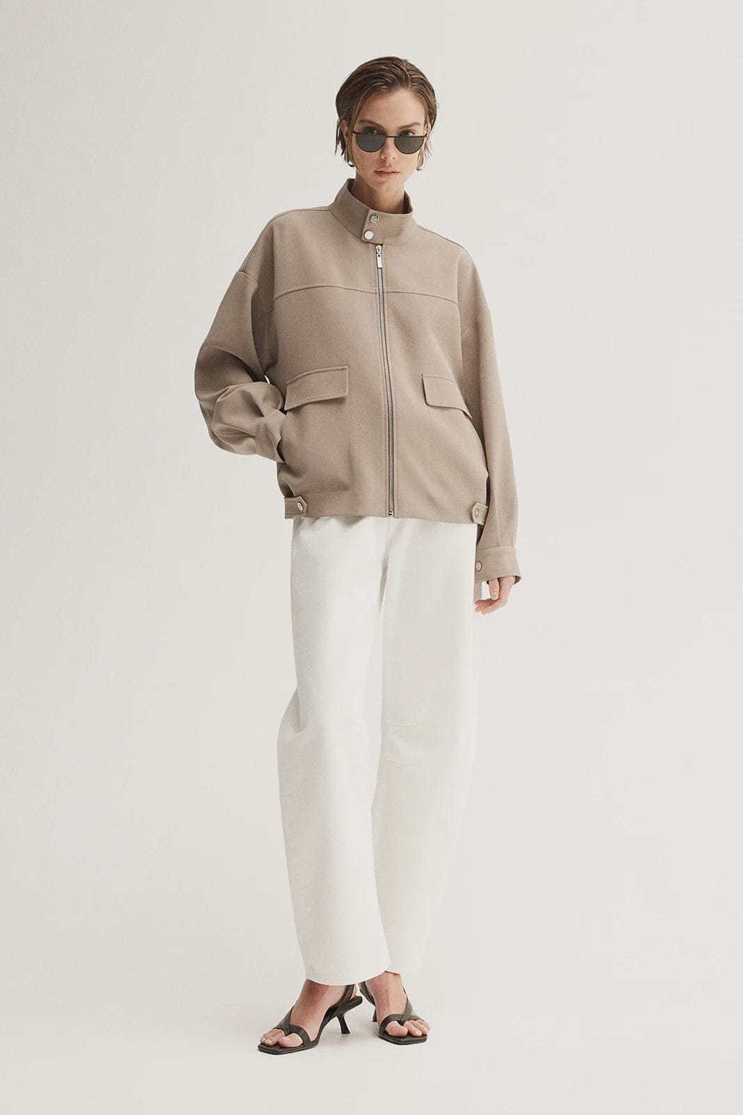 Elka Collective Jackets Noah Jacket - Taupe