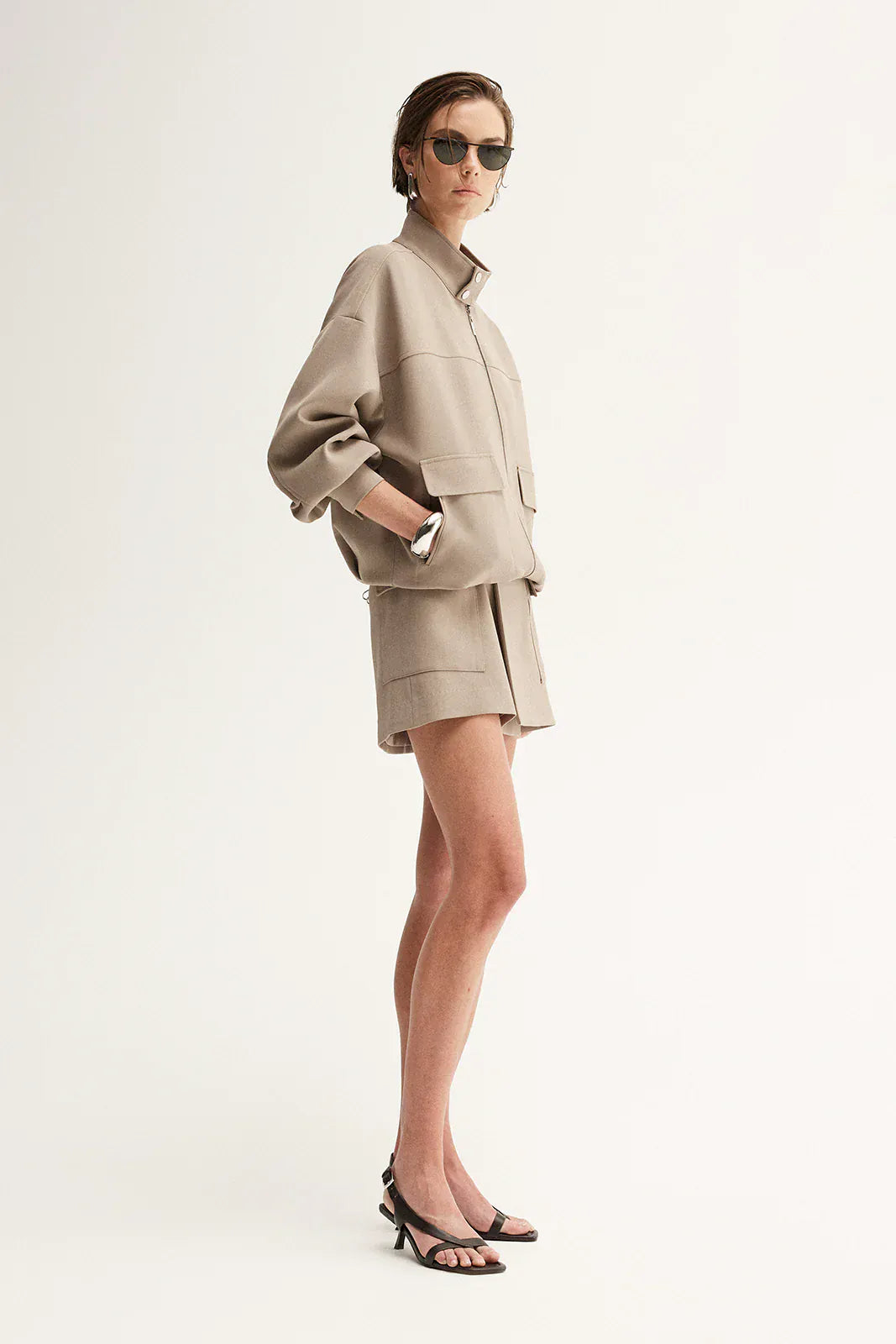 Elka Collective Jackets Noah Jacket - Taupe