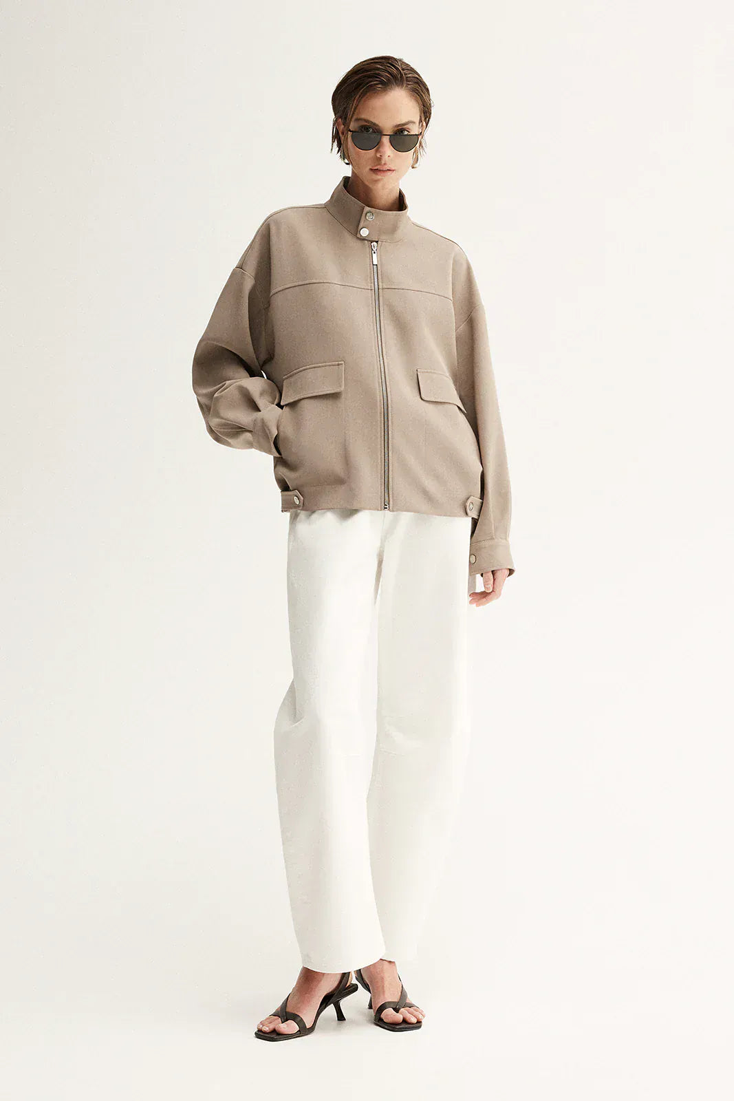 Elka Collective Jackets Noah Jacket - Taupe