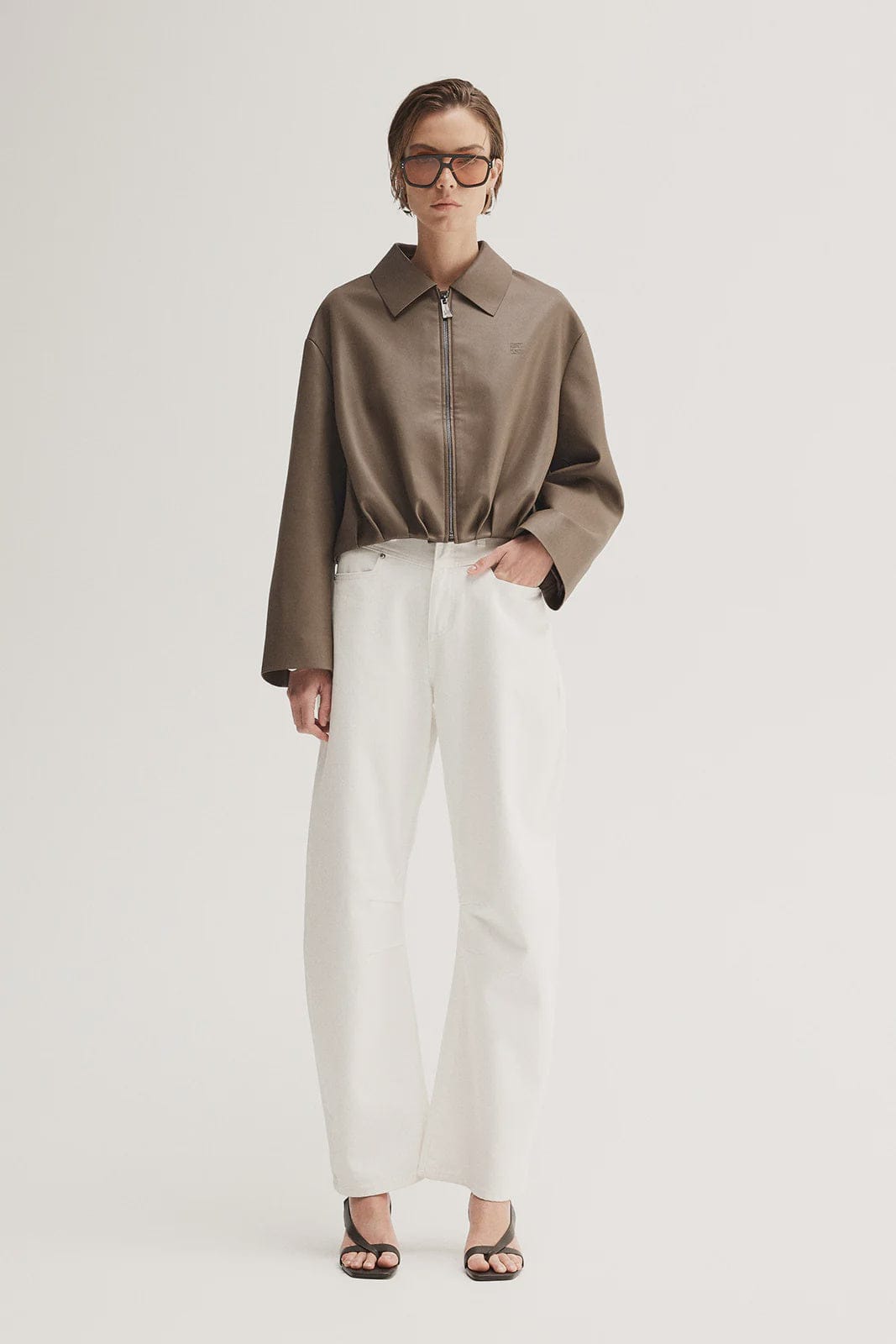 Elka Collective Jackets Rae Jacket - Taupe