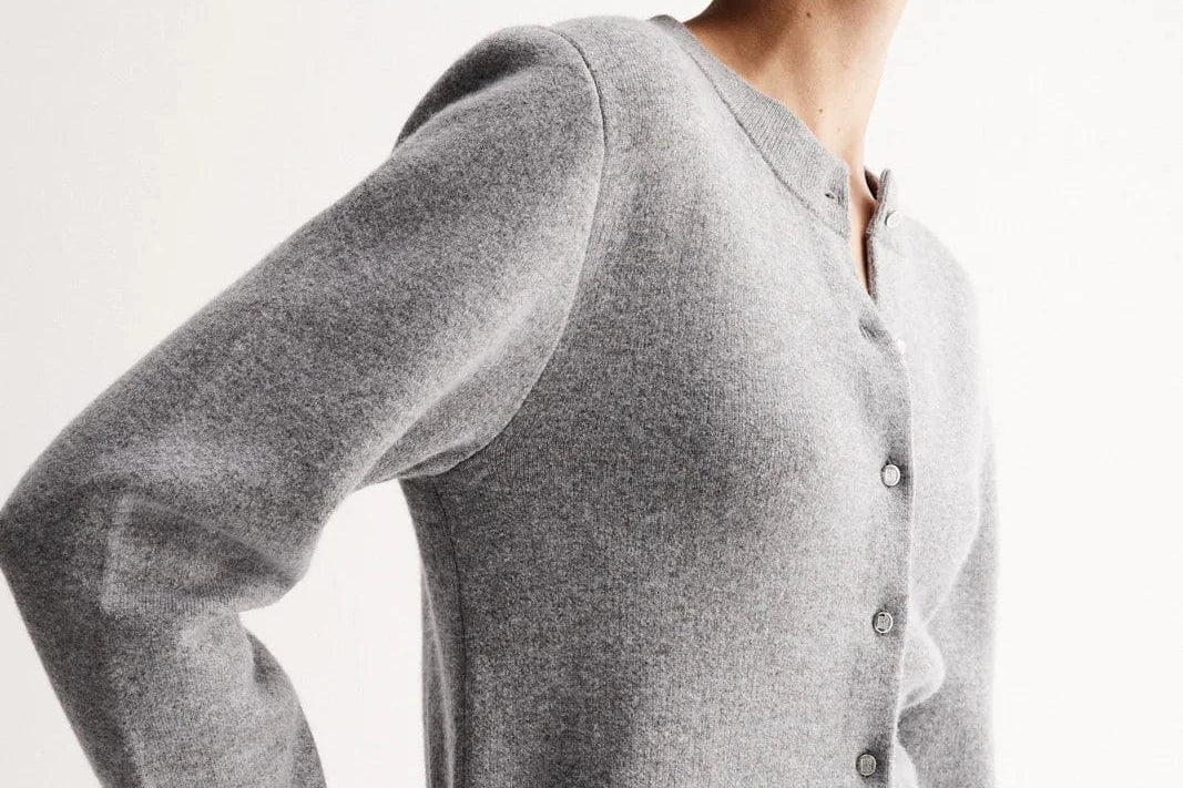 Elka Collective Knits Elka Collective | Saschia Knit Cardigan - Grey Marle