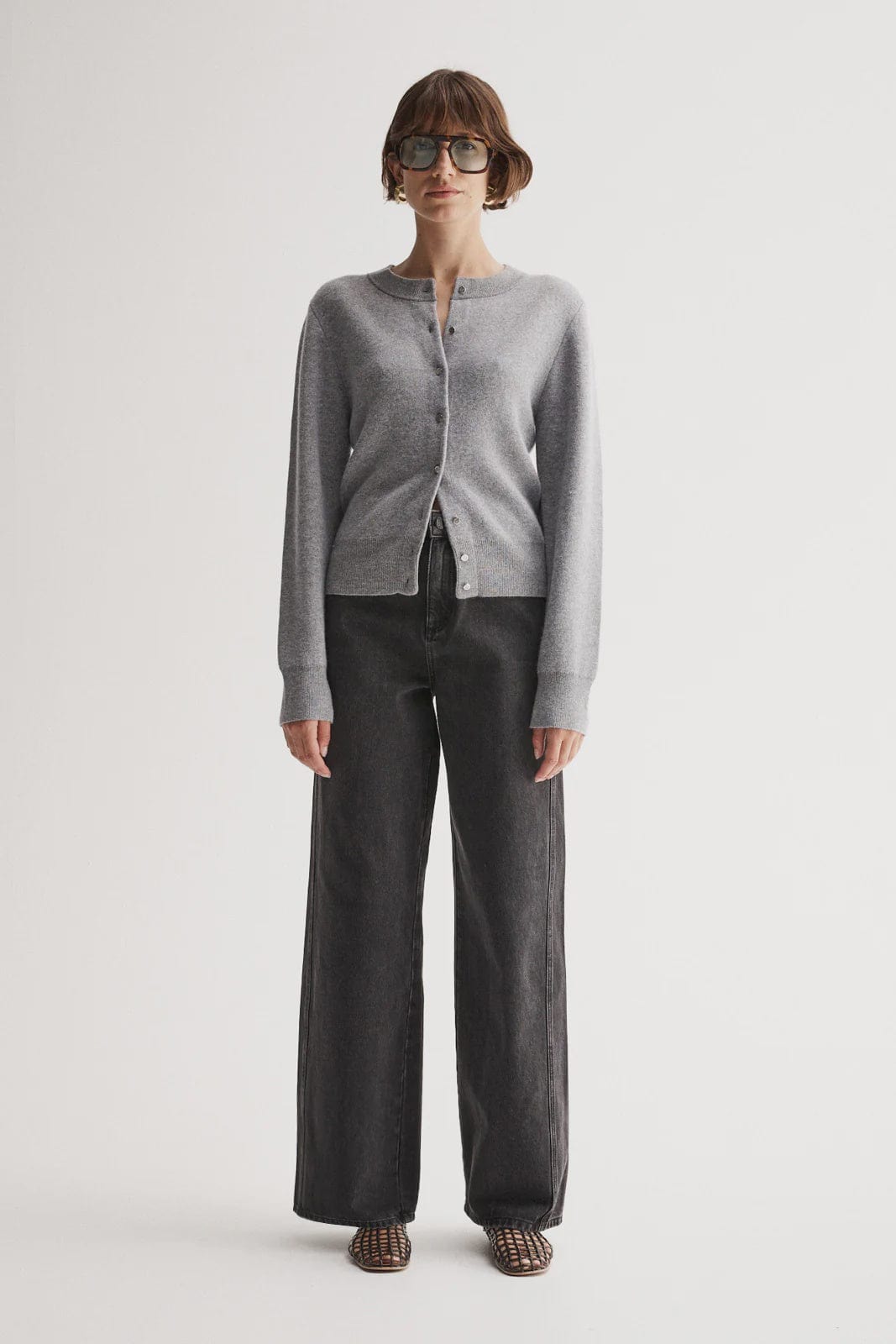 Elka Collective Knits Elka Collective | Saschia Knit Cardigan - Grey Marle
