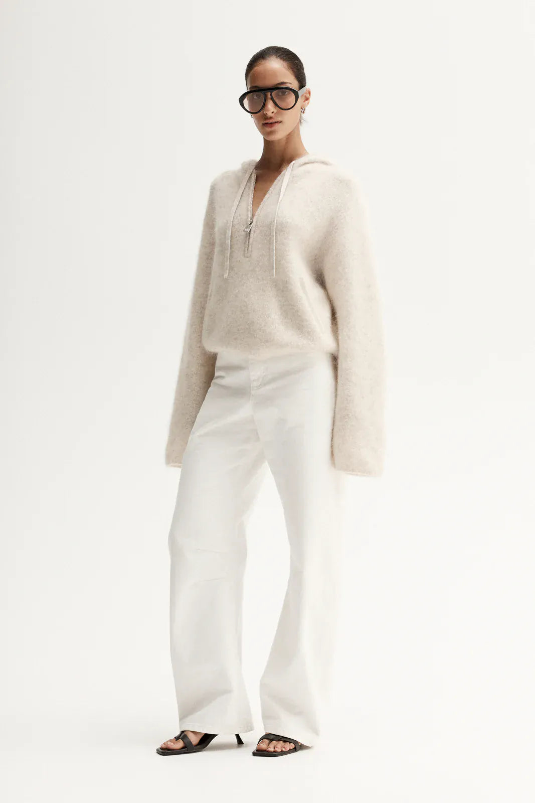 Elka Collective Knits Madden Knit Jumper - Oatmarle