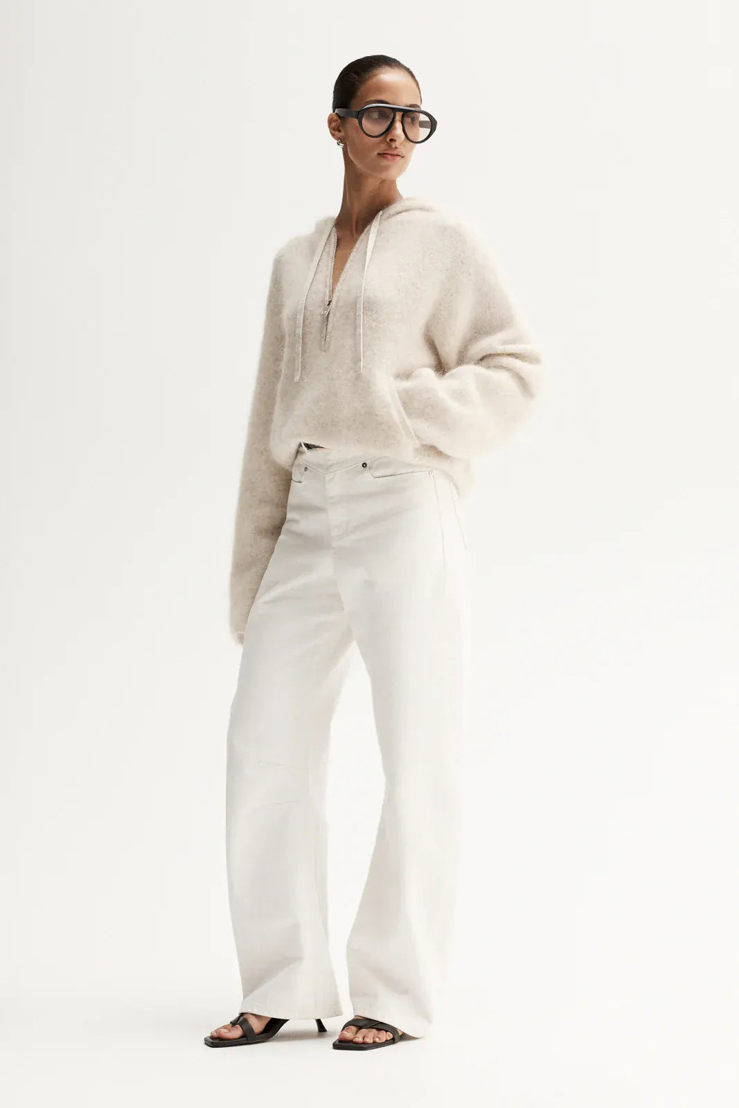 Elka Collective Knits Madden Knit Jumper - Oatmarle