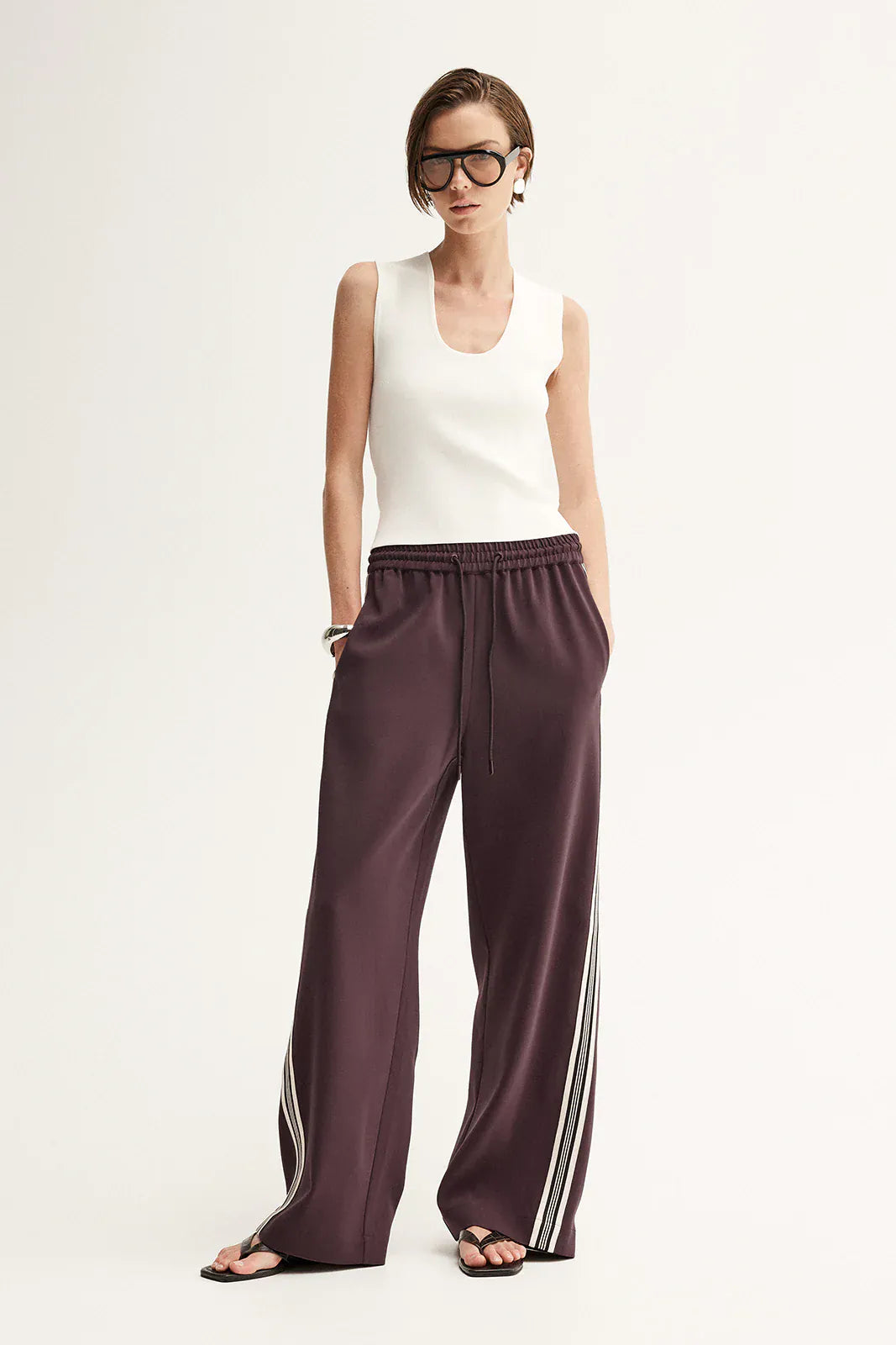 Elka Collective Pants - Casual Presley Pant - Shiraz