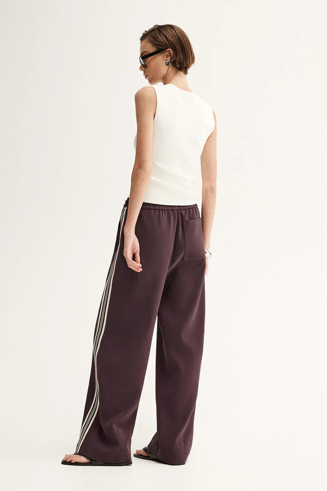 Elka Collective Pants - Casual Presley Pant - Shiraz