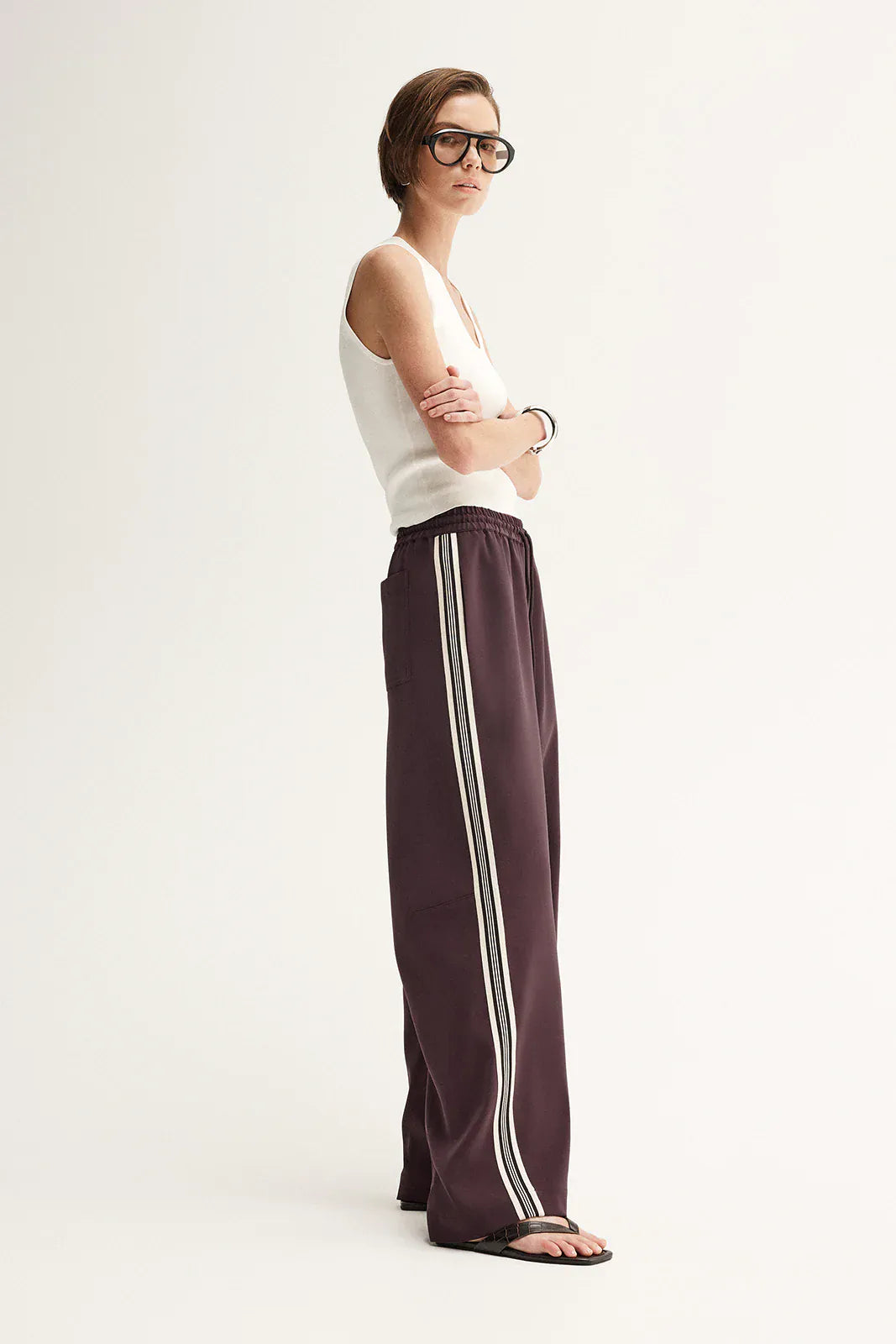 Elka Collective Pants - Casual Presley Pant - Shiraz