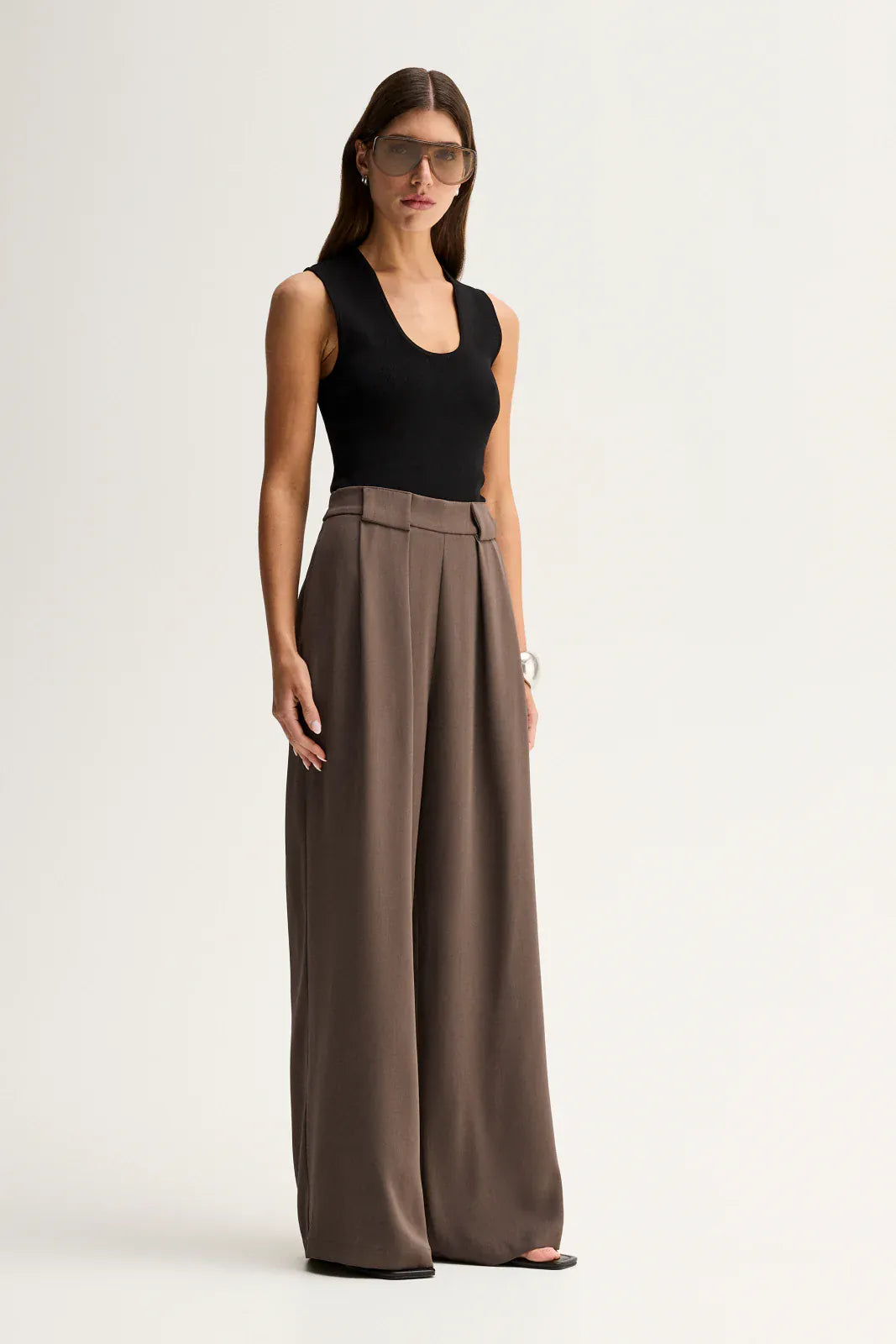 Elka Collective Pants Fleur Pant - Taupe