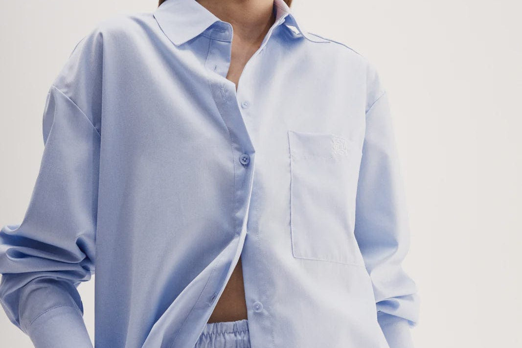 Elka Collective Shirts Austin Shirt - Light Blue
