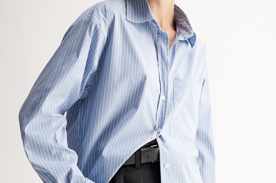Elka Collective Shirts Elka Collective | Darcy Shirt - Blue Stripe
