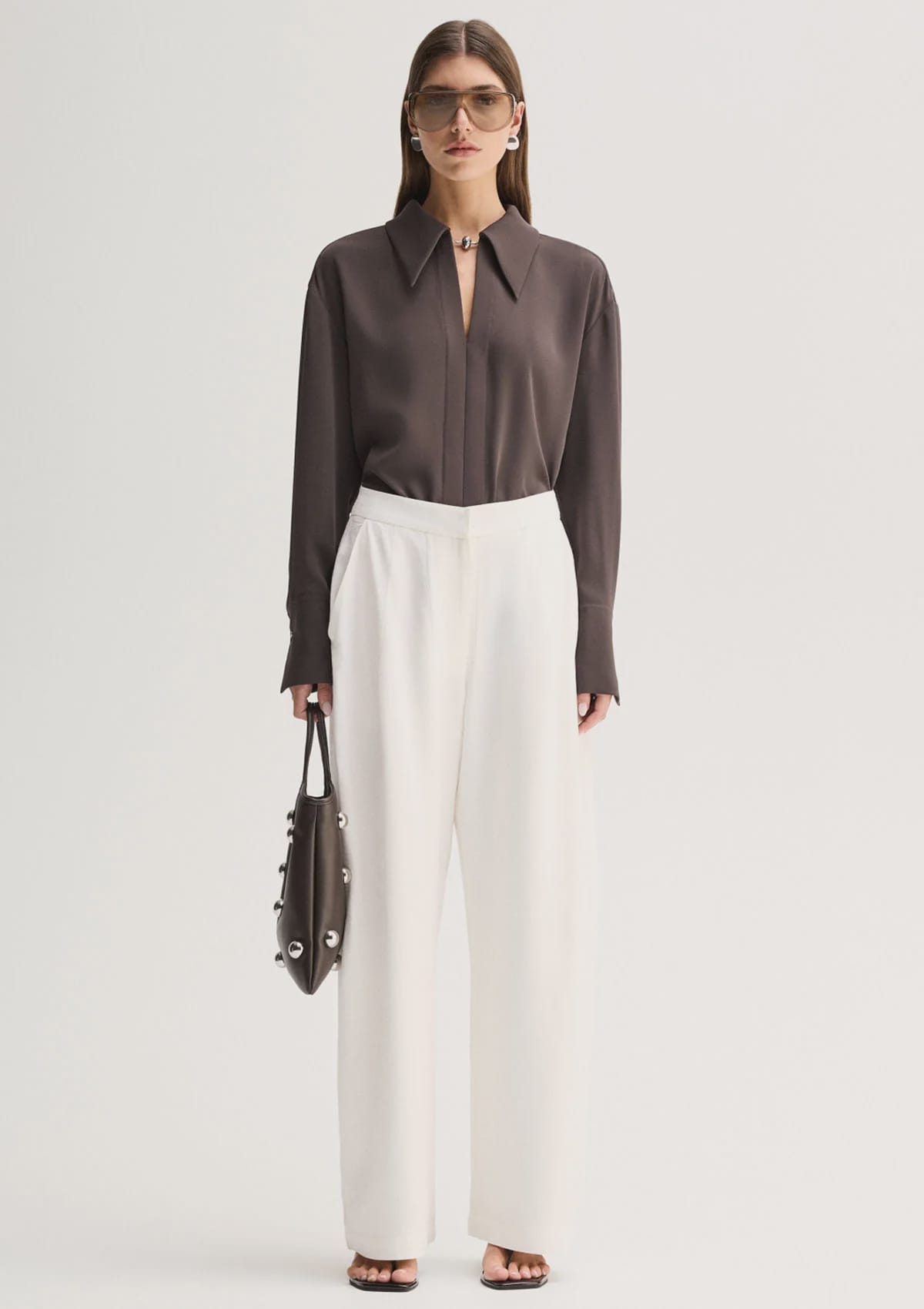 Elka Collective Shirts Millicent Shirt - Slate