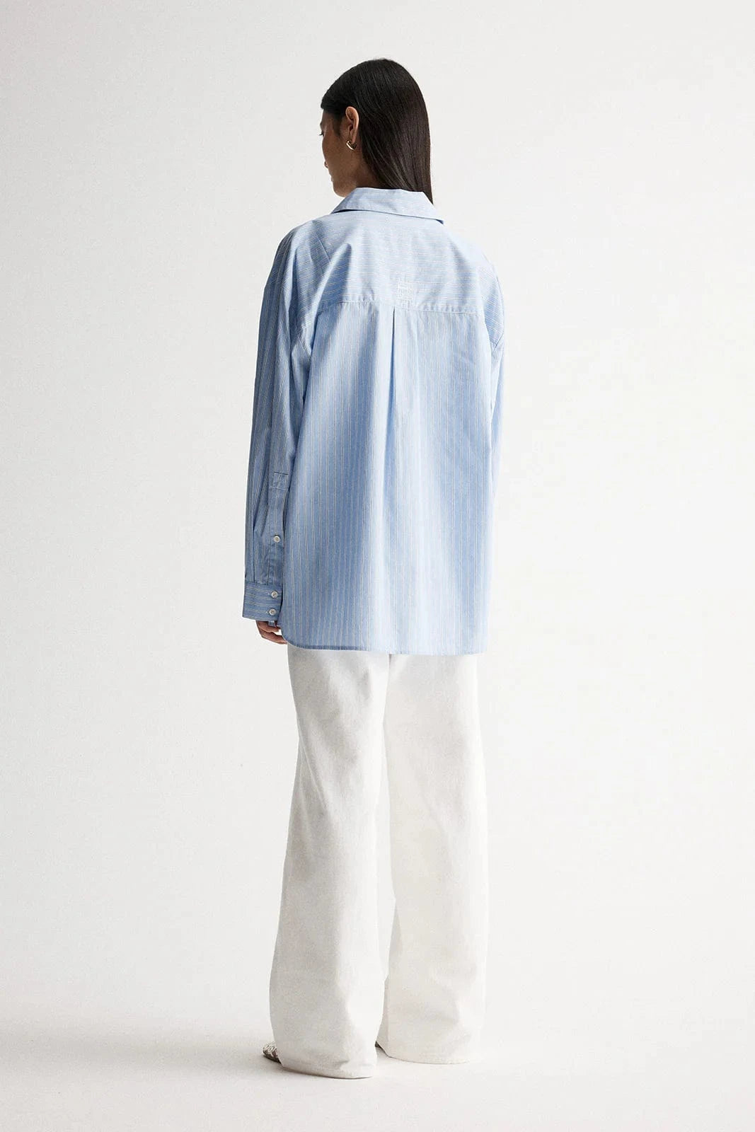 Elka Collective Shirts - Tailored Elka Collective | Pelli Shirt - Blue Stripe