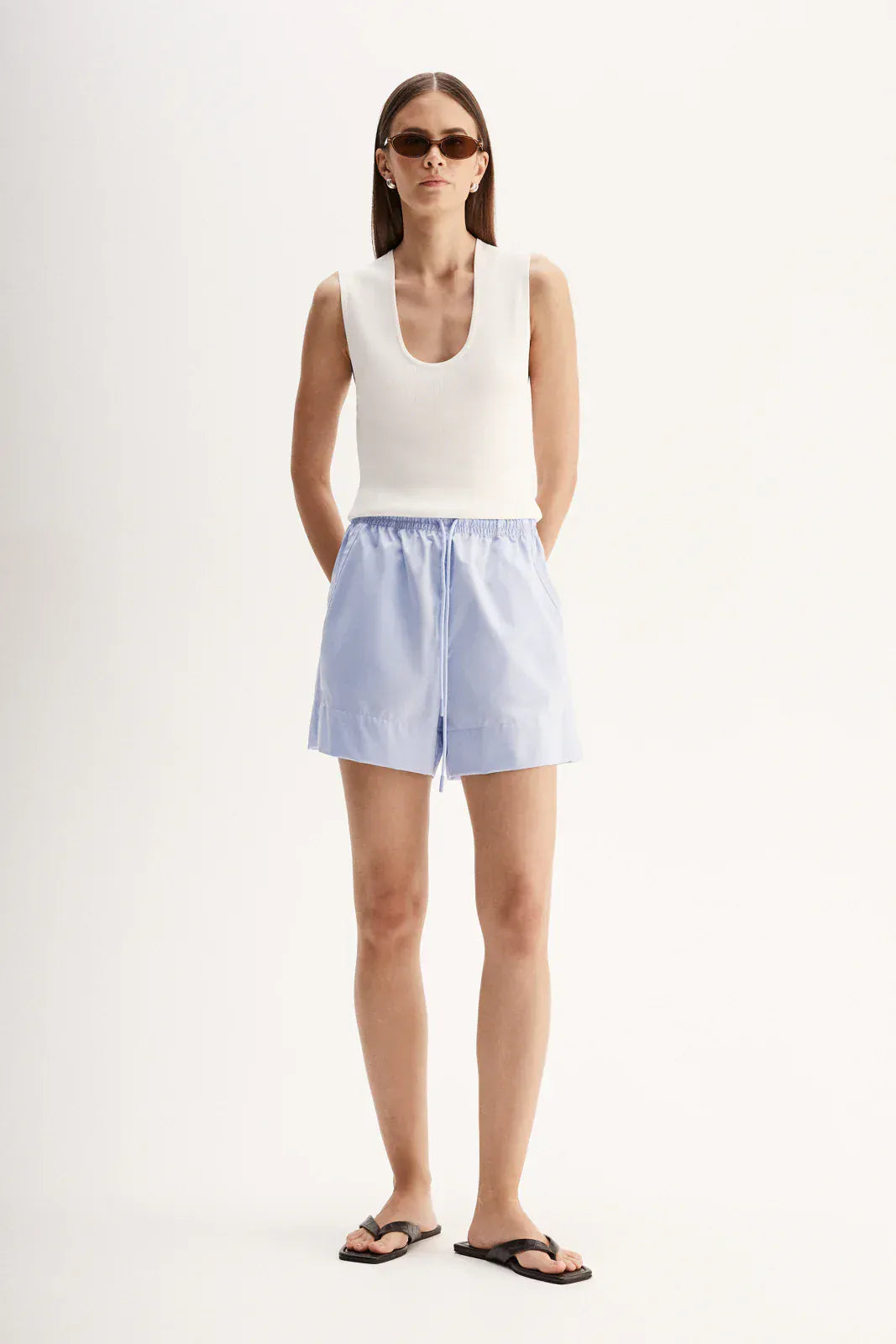 Elka Collective Shorts Austin Short - Light Blue