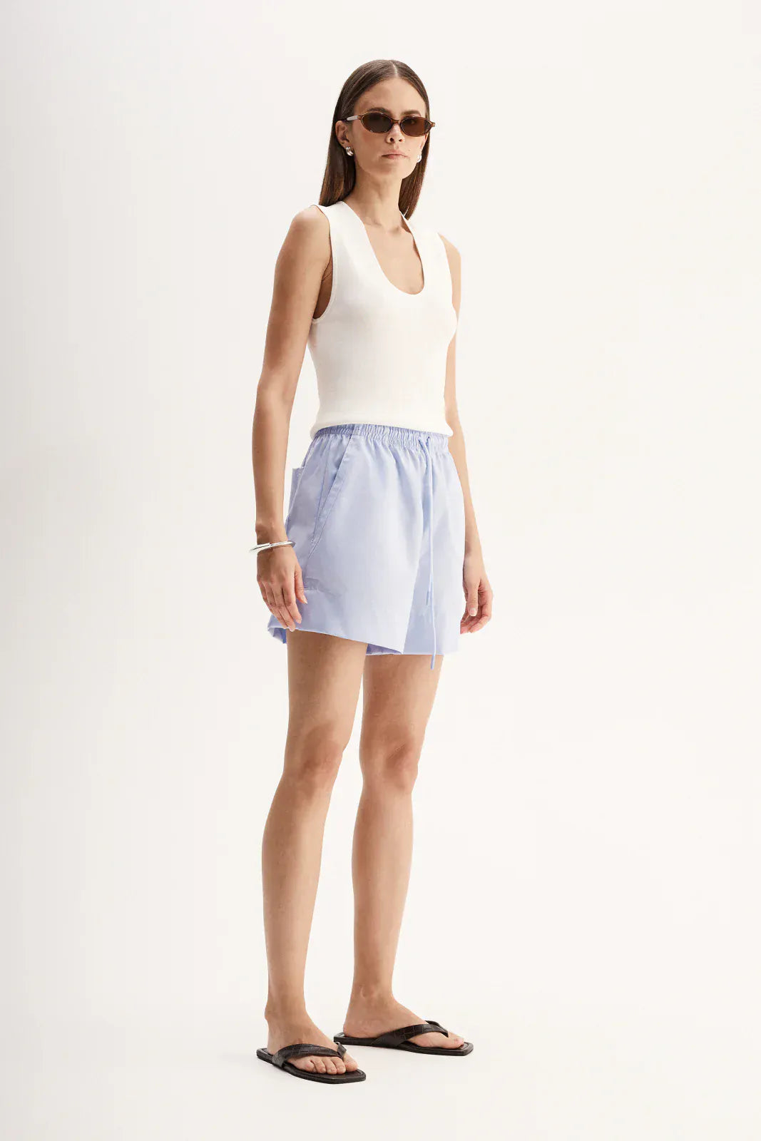 Elka Collective Shorts Austin Short - Light Blue