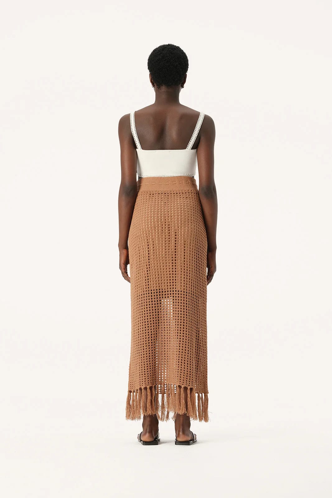 Elka Collective Skirts - Casual Elka Collective | Martinez Knit Skirt - Camel