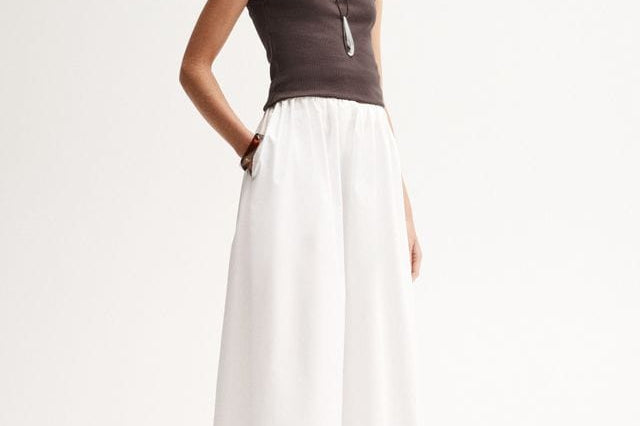 Elka Collective Skirts Sonia Maxi Skirt - White