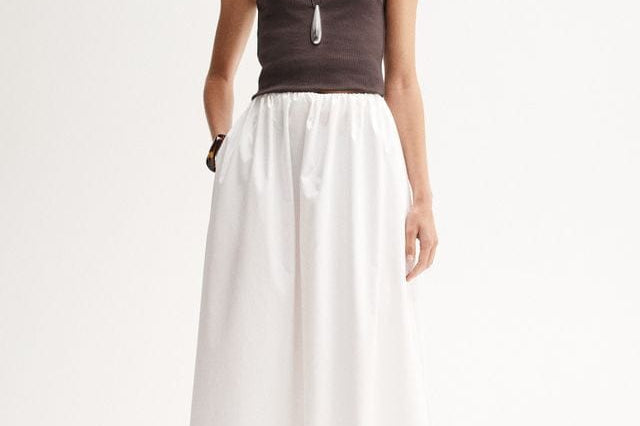 Elka Collective Skirts Sonia Maxi Skirt - White
