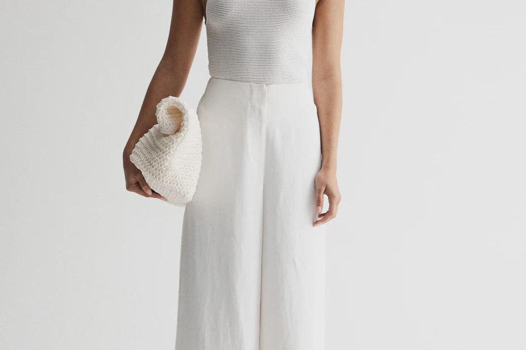 Elka Collective Tops - Casual Elka Collective | Ivy Knit Top - White