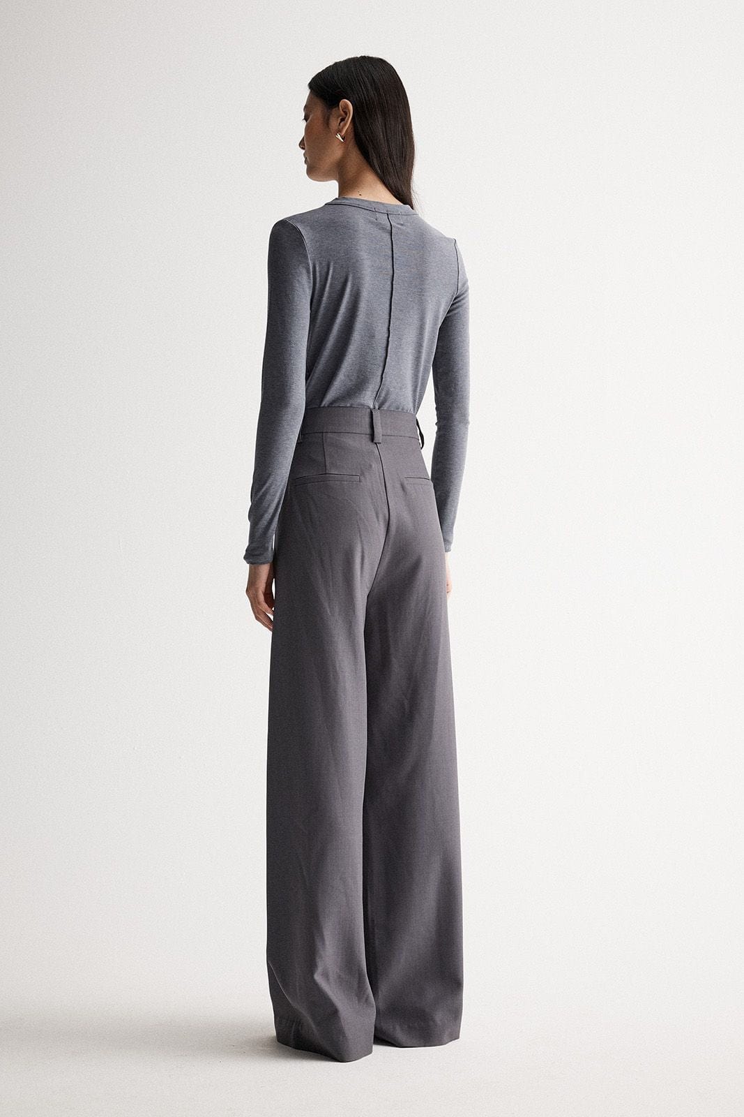 Elka Collective Tops Elka Collective | Elise Top - Charcoal Marle