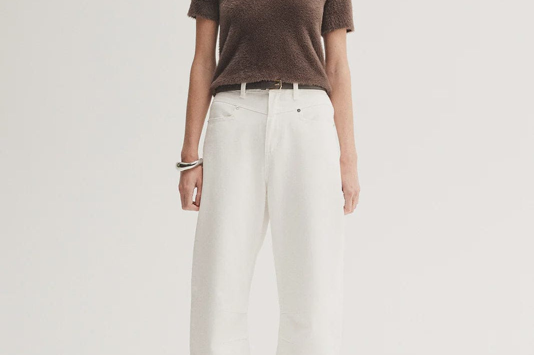 Elka Collective Tops Landon Knit Top - Chocolate