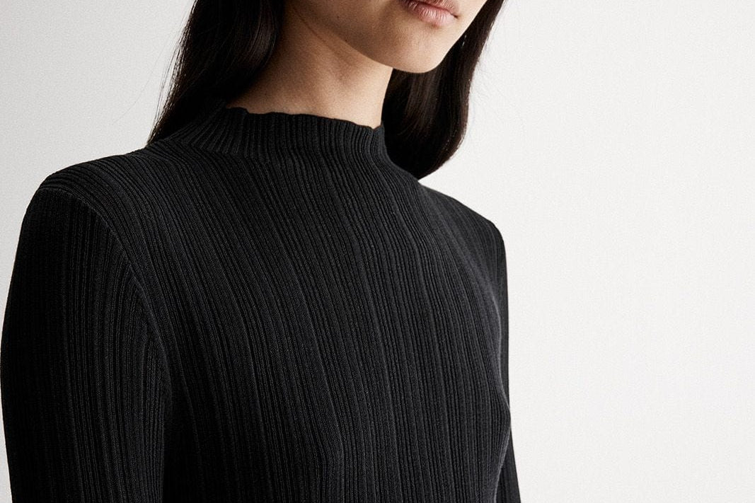 Elka Collective Tops - Long Sleeve Elka Collective | Luella Knit Top - Black