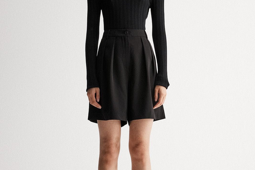 Elka Collective Tops - Long Sleeve Elka Collective | Luella Knit Top - Black