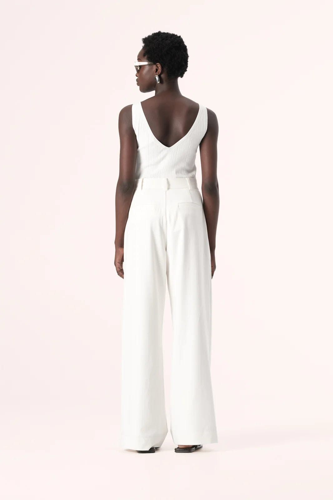 Elka Collective Tops - Tanks Elka Collective | Koi Knit Top - Ecru