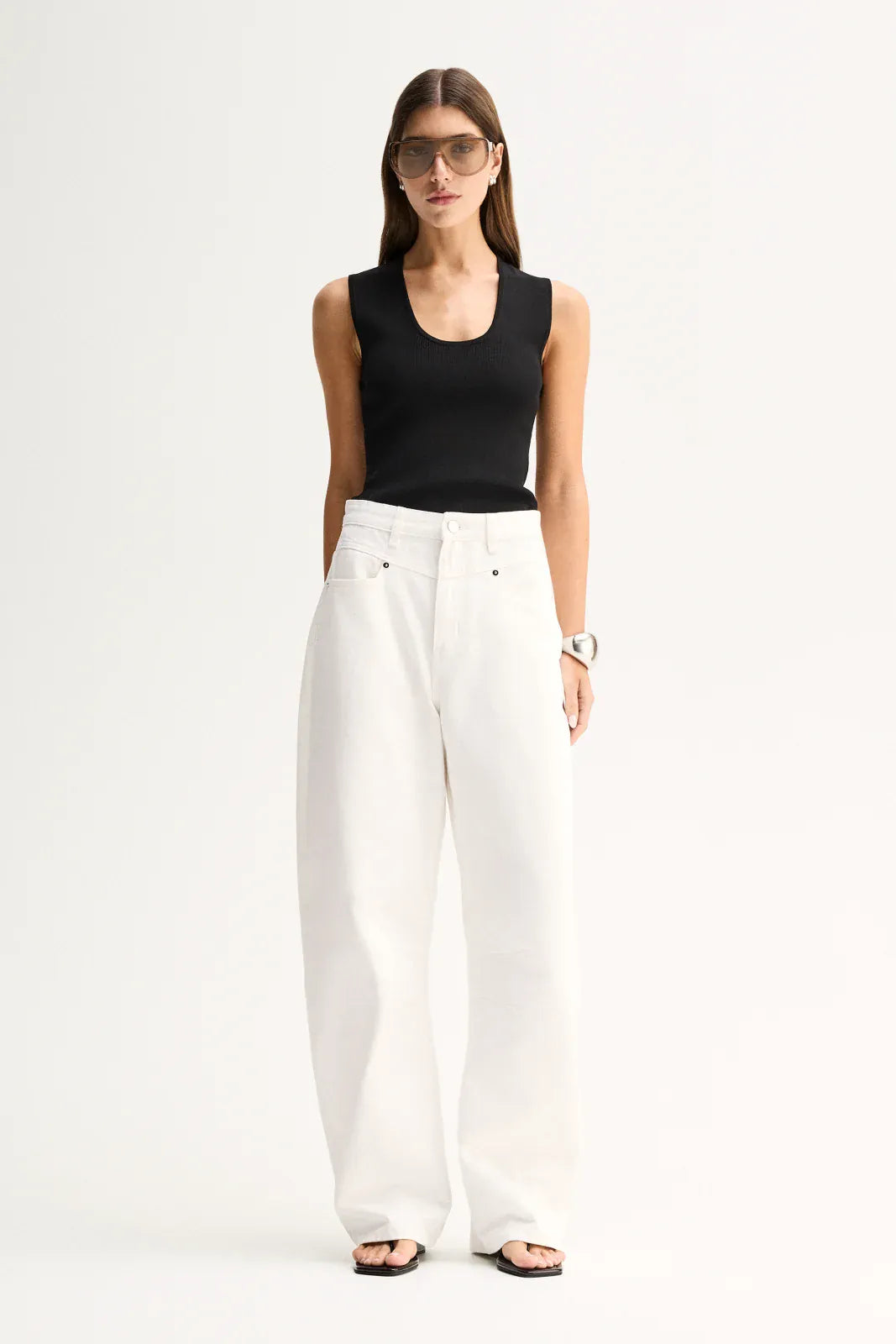 Elka Collective Tops - Tanks Hayes Knit Top - Black
