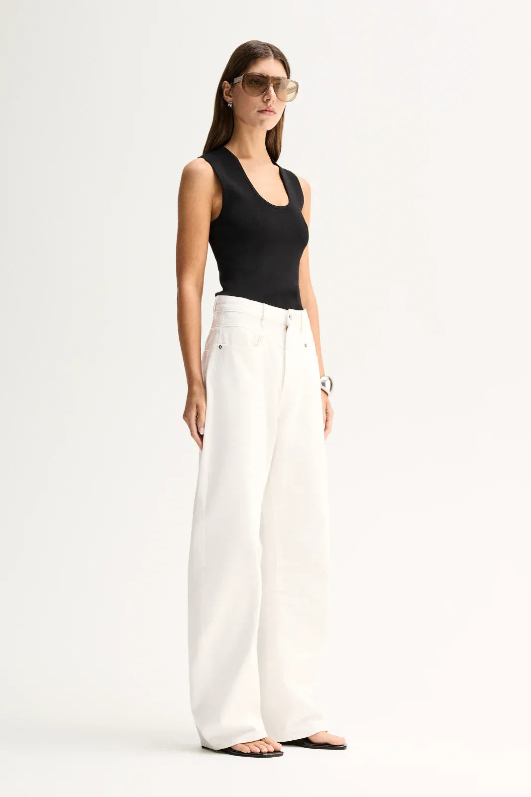 Elka Collective Tops - Tanks Hayes Knit Top - Black
