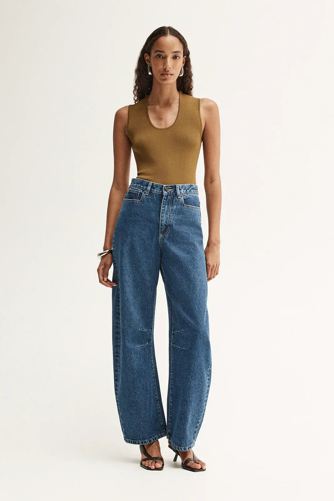 Elka Collective Tops - Tanks Hayes Knit Top - Moss