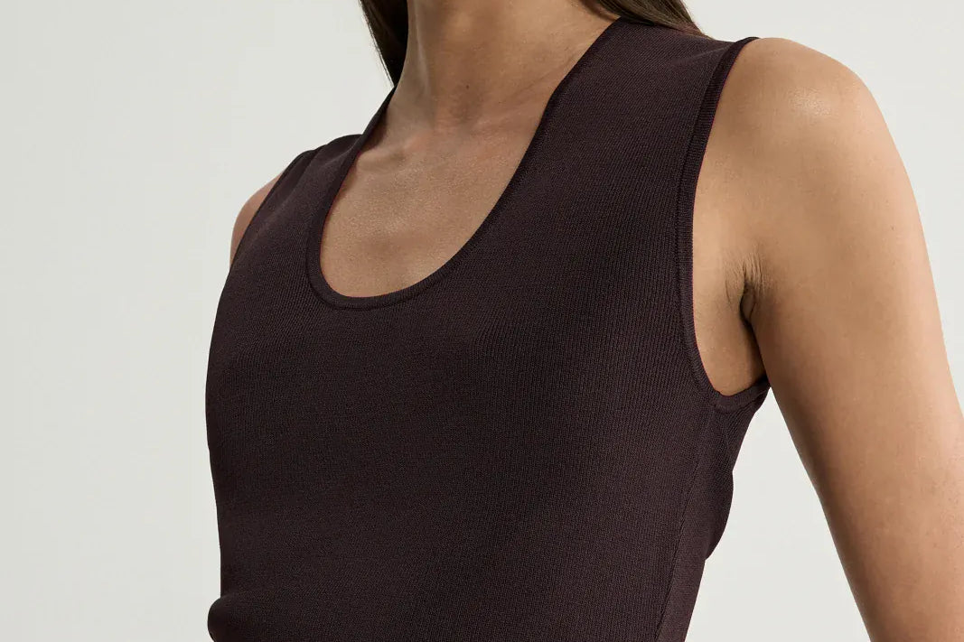 Elka Collective Tops - Tanks Hayes Knit Top - Shiraz