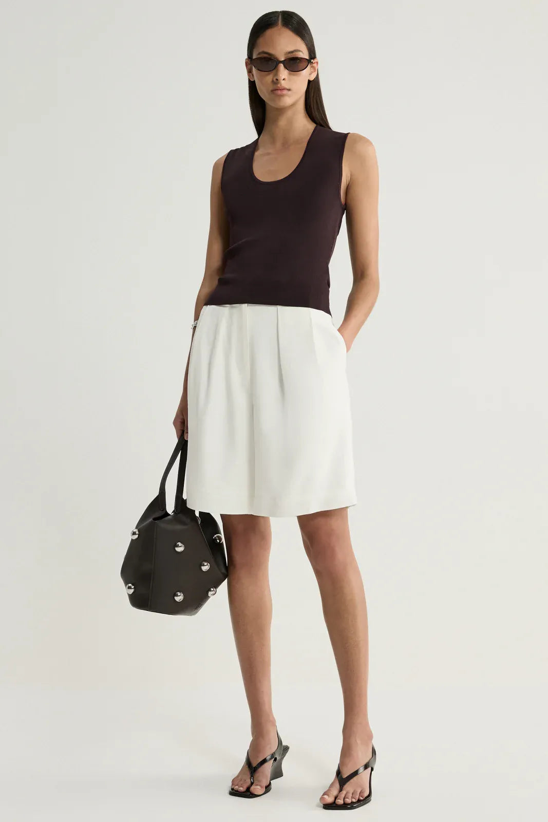 Elka Collective Tops - Tanks Hayes Knit Top - Shiraz