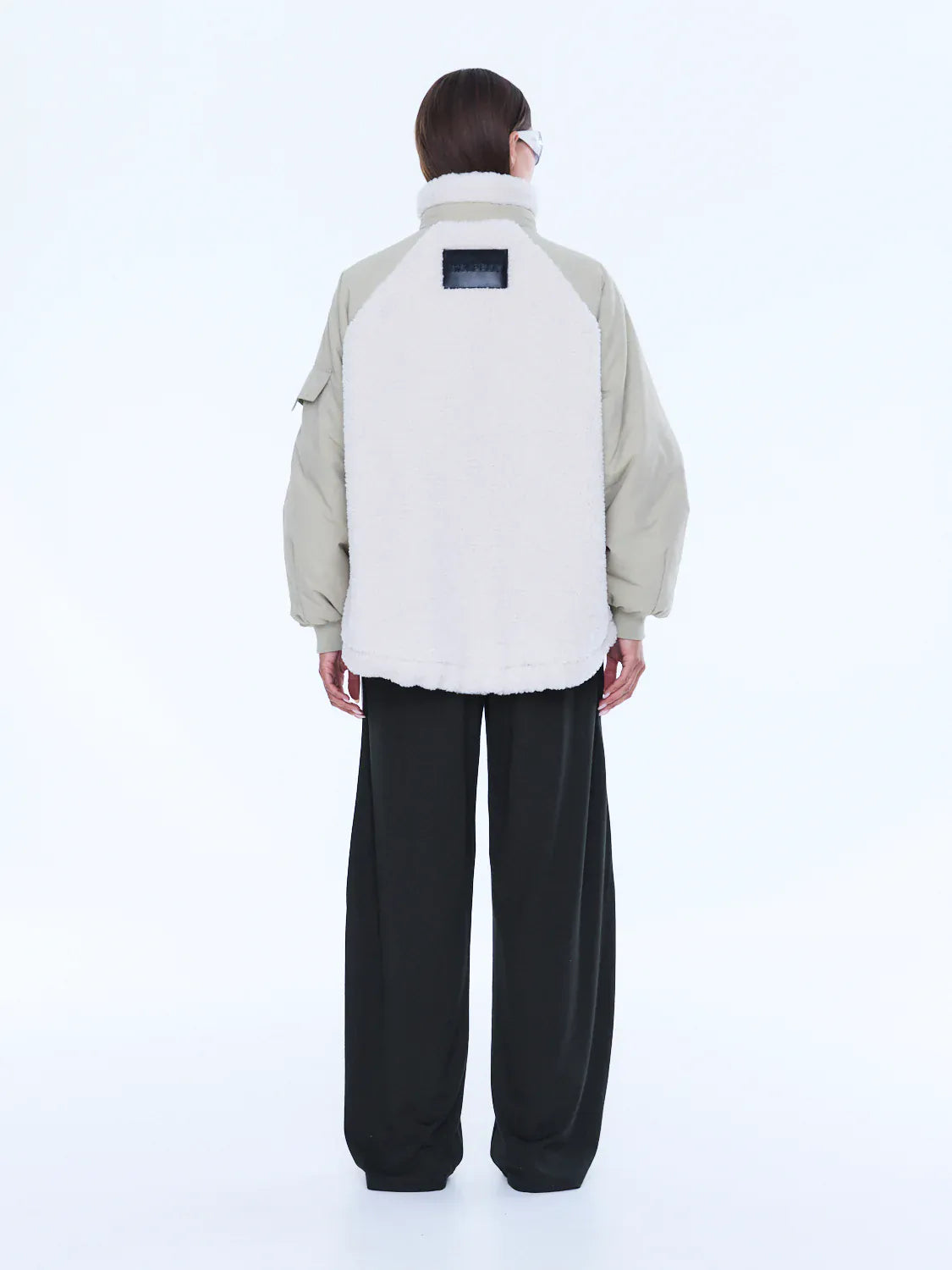 Ena Pelly Jackets - Fur/Shearing Alice Faux Fur Jacket - Bone