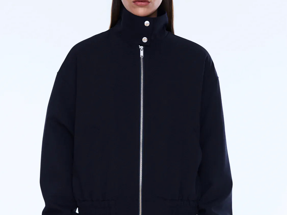 Ena Pelly Jackets Jenna Bomber Jacket - Midnight