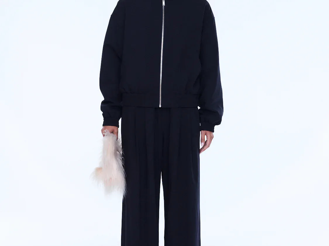 Ena Pelly Jackets Jenna Bomber Jacket - Midnight